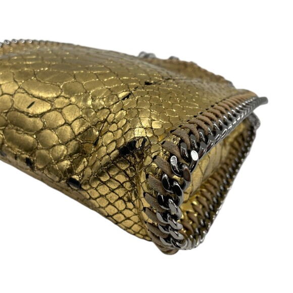 Stella McCartney Falabella Mini Tote Bag, Gold, C7 - Picture 12 of 16
